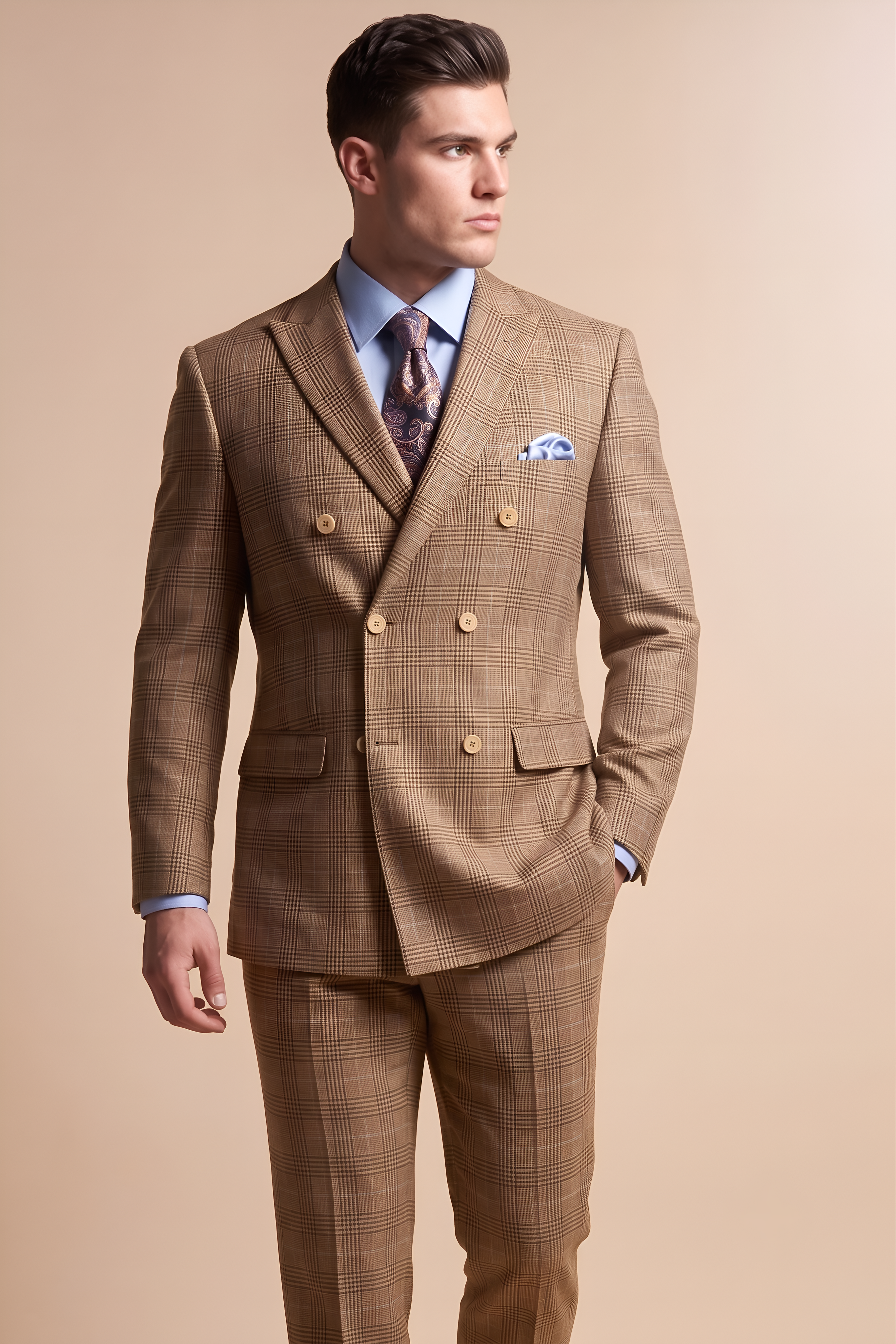 Men's Coat Pants Swatch
